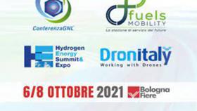  Fuels Mobility, HESE Hydrogen Energy Summit & Expo, ConferenzaGNL e Dronitaly