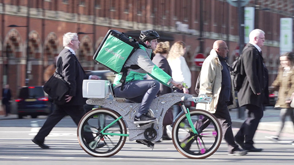 deliveroo electric bike