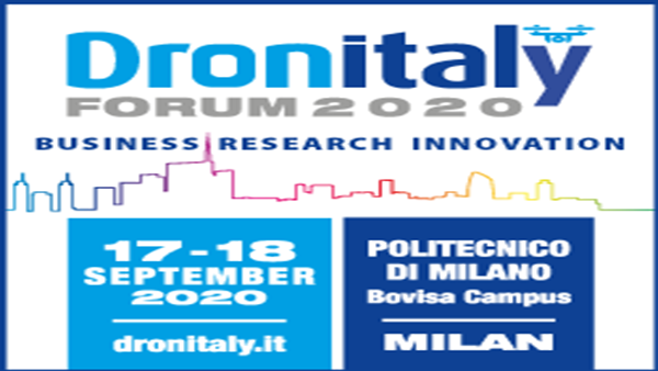 Dronitaly Forum 2020: la 6a edizione al Politecnico di Milano