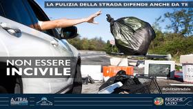 Astral Infomobilità contro l’incivile abbandono dei rifiuti per strada
