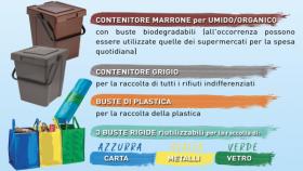 Contenitori raccolta differenziata San Cesario di Lecce