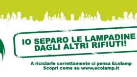 Ecolamp a bordo del Treno Verde di Legambiente