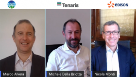 Tenaris, Edison e Snam insieme per l'idrogeno verde nella produzione di acciaio a Dalmine