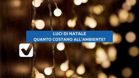 Luci di Natale, emesse quasi 19000 tonnellate di CO2 durante le feste