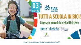 a scuola in bici