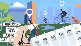 Bike to Uni,  UniBG, PoliMi, mobilità sostenibile