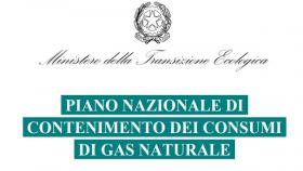 piano nazionale contenimento consumi di gas