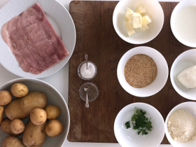 Ingredienti pasticcio di patate