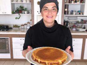 Francesca Bortone con il Soufflé al formaggio