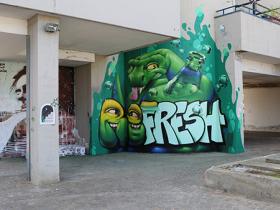 Street art e arredo urbano con 'Refresh the City'